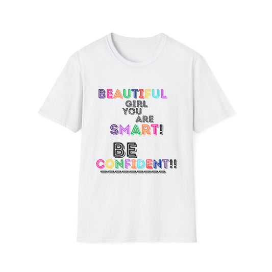 Beautiful Girl Adult T-Shirt Light