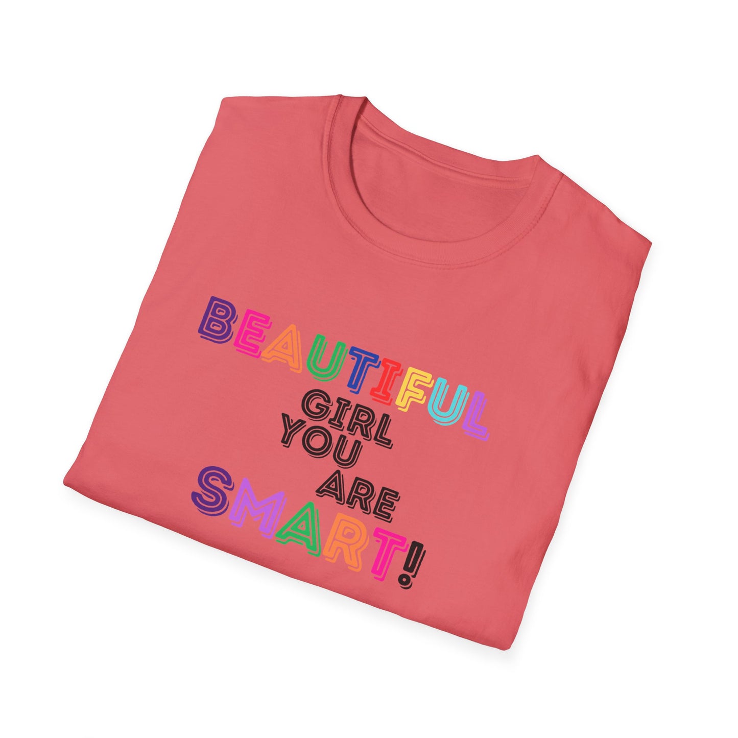 Beautiful Girl Adult T-Shirt Light