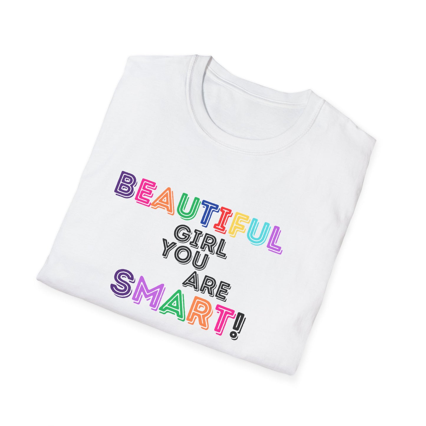 Beautiful Girl Adult T-Shirt Light