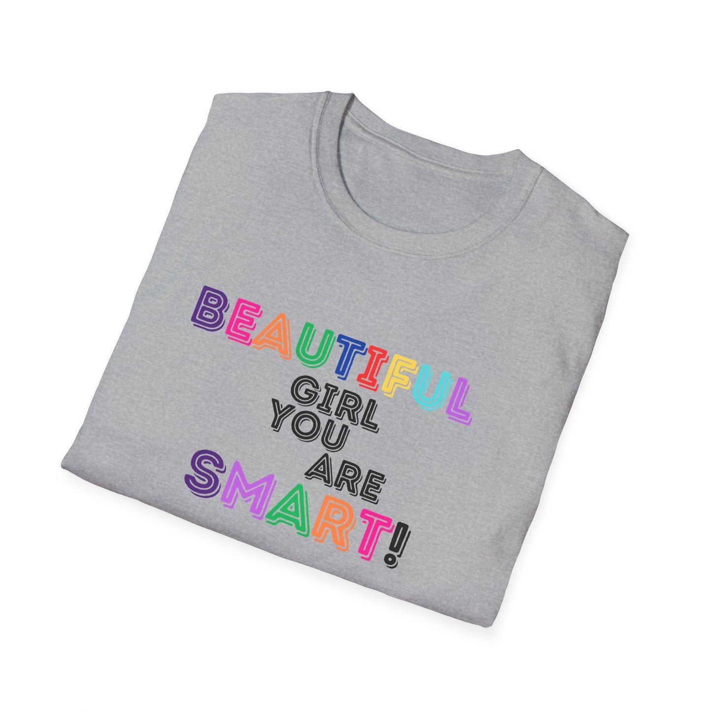 Beautiful Girl Adult T-Shirt Light